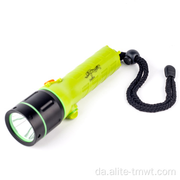 Genopladelig undervands 30m scuba XML-T6 LED-dykkerlys